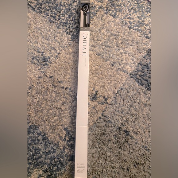 Brand New Kenney Irvine Spiral Curtain Rod with Black finish - Picture 2 of 2